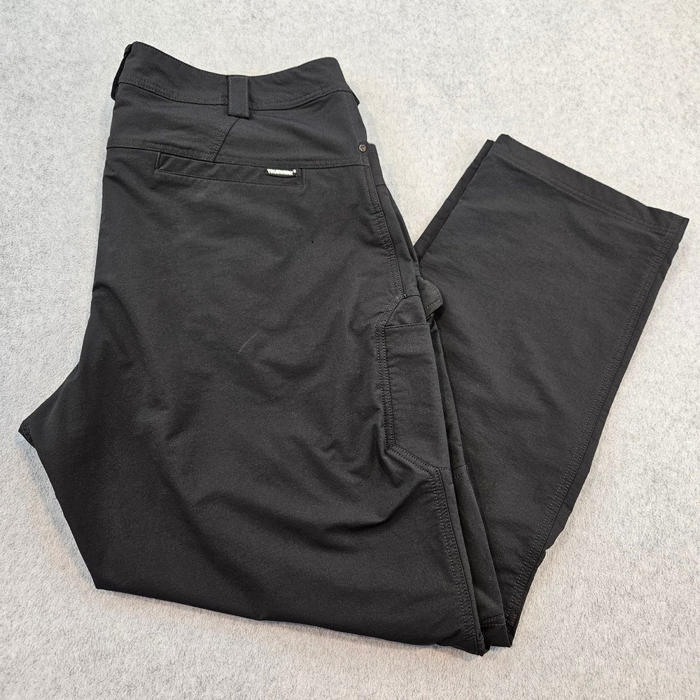 Truewerk T1 Werkpants Mens 44x34 Black Technical Work Trousers Stretch Cargo